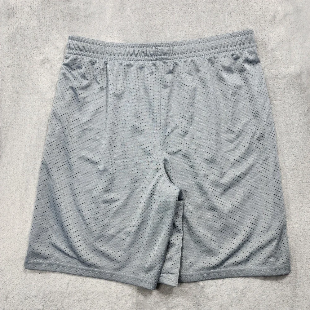 Xersion Shorts Mens 2XL Gray Mesh Quick Dry Basketball Athletic Gym Training